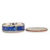 Titanium Lapis Lazuli Inlay Ring - Walter Bauman Jewelers