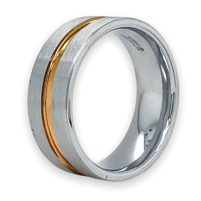 Tungsten RGP “Zeus” 8mm Men’s Band Ring - Walter Bauman Jewelers