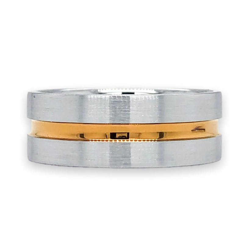 Tungsten RGP “Zeus” 8mm Men’s Band Ring - Walter Bauman Jewelers