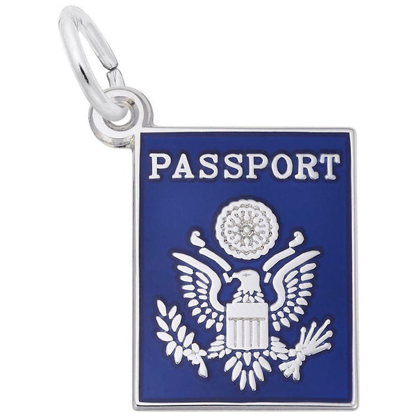 United States Passport Charm - Walter Bauman Jewelers