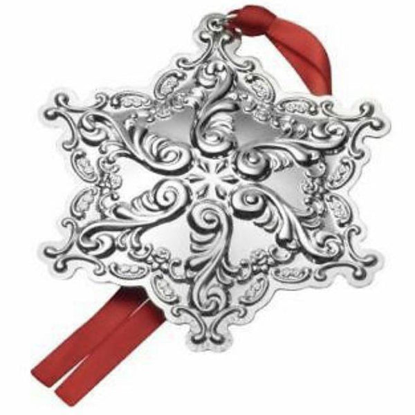 Wallace Annual 2017 Snowflake Grande Baroque Snowflake - Walter Bauman Jewelers