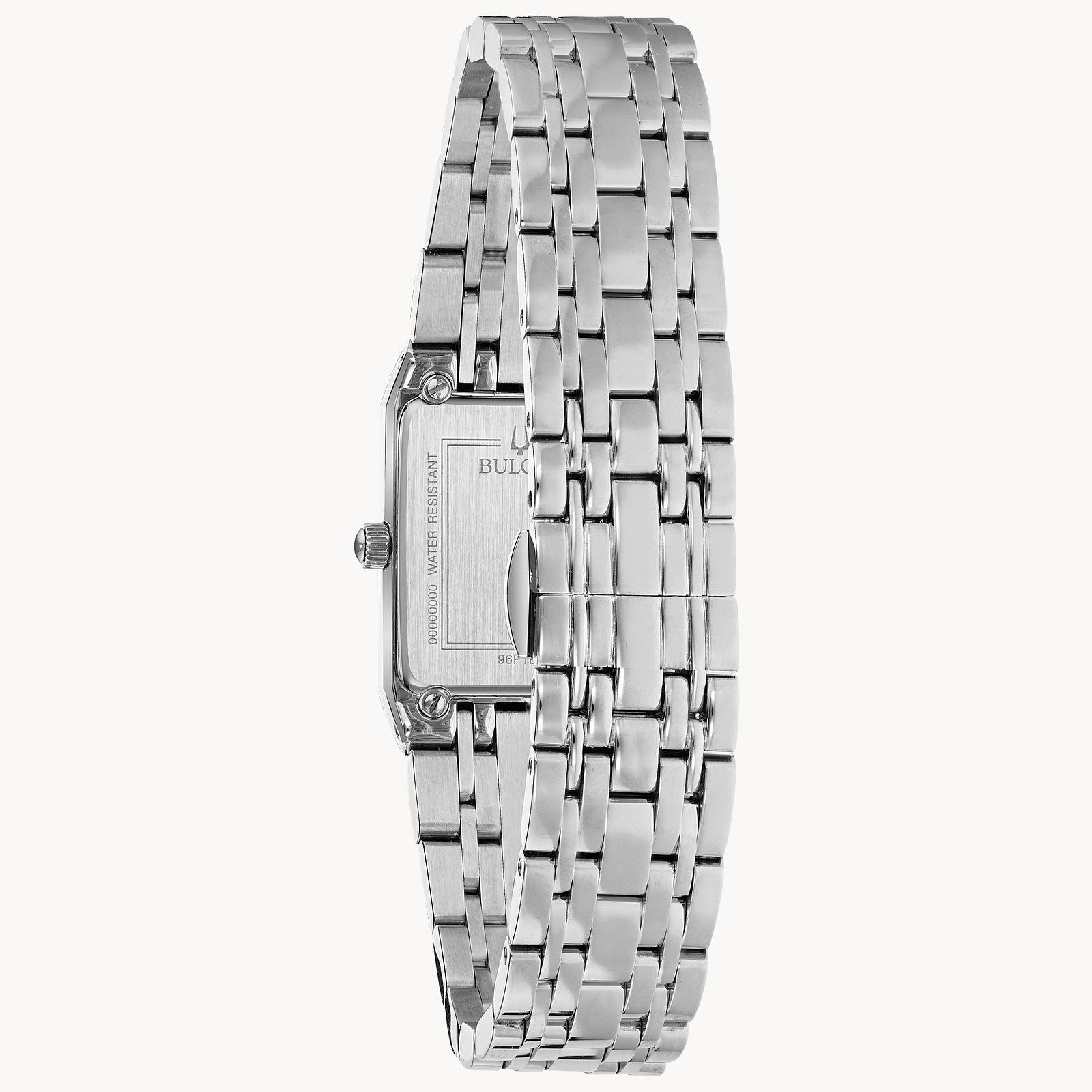 Women's Bulova Quadra Watch 96P202 Walter Bauman Jewelers