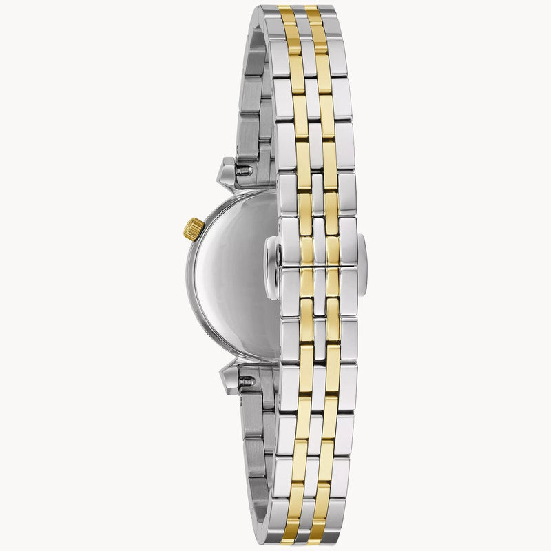 Women s Regatta Bulova Watch with 11 Diamonds 98P202 Walter Bauman Jewelers