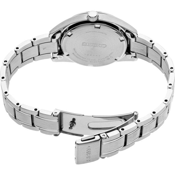 Women's Seiko Watch Essentials Stainless Steel SUR633 - Walter Bauman Jewelers