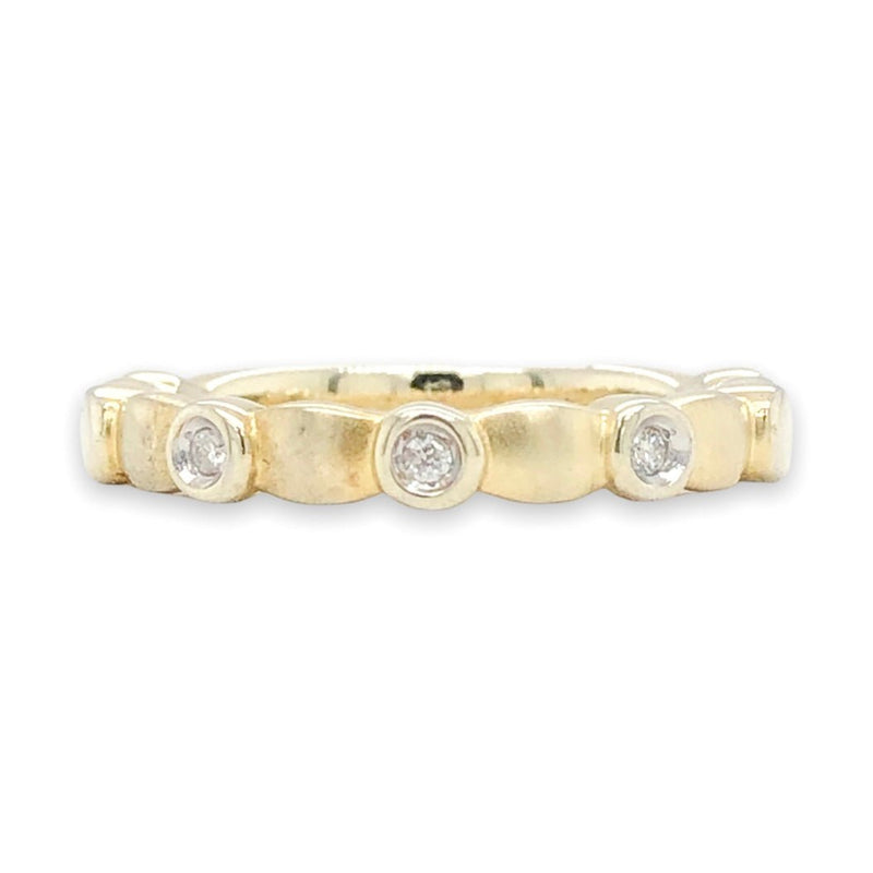YGP 3 Diamond Stacking Ring - Walter Bauman Jewelers