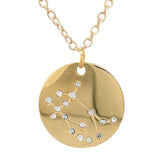 YGP Gemini Constellation CZ Pendant - Walter Bauman Jewelers