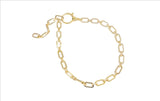 YGP Over Brass Octagon Chain Necklace With Large Clasp - Walter Bauman Jewelers