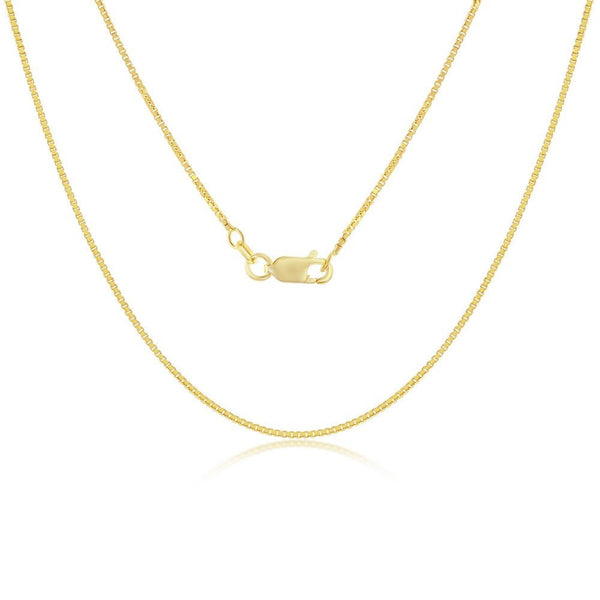 YGP SS 20" 1.0mm Box Chain - Walter Bauman Jewelers