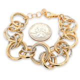 YGP SS “Ring-A-Ling” Circle Link Bracelet - Walter Bauman Jewelers