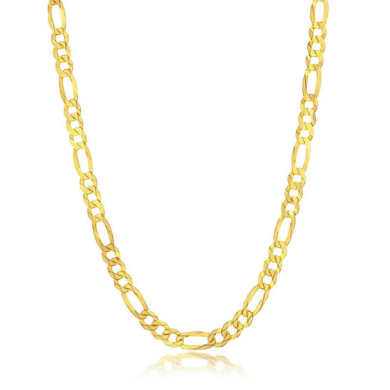 YGP Sterling 18" 6mm Figaro Link Chain 14.9grms - Walter Bauman Jewelers