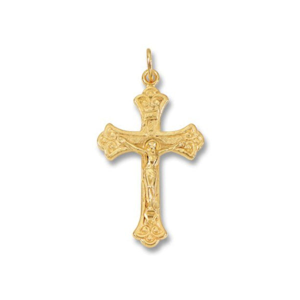 YGP Sterling Crucifix 3.3grms - Walter Bauman Jewelers