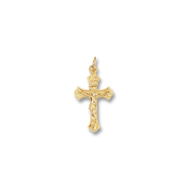 YGP Sterling Small Crucifix 1.0grms - Walter Bauman Jewelers