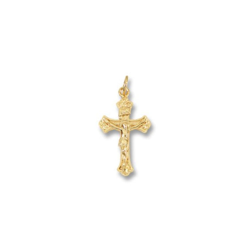 YGP Sterling Small Crucifix 1.0grms - Walter Bauman Jewelers