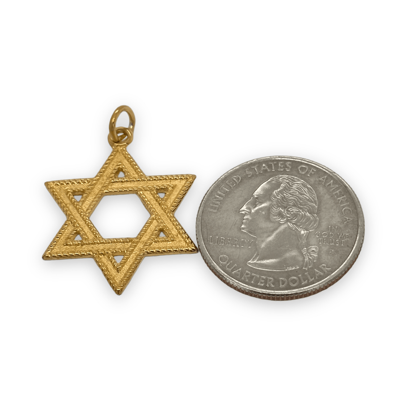 YGP Sterling Star Of David Pendant 2.2grms - Walter Bauman Jewelers