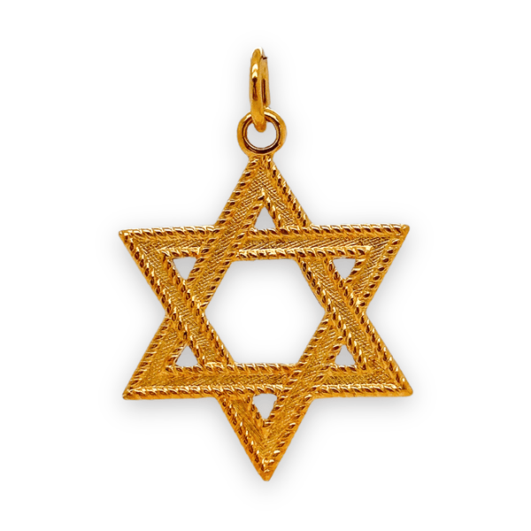 YGP Sterling Star Of David Pendant 2.2grms - Walter Bauman Jewelers