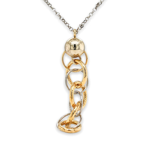 YGP “Tricia” Interlocking Circle Pendant - Walter Bauman Jewelers
